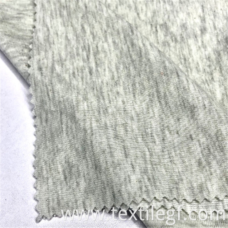 Gray CVC 1×1 Rib Knitting Fabric (2)